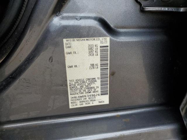 VIN 1N4BL4DW8PN349626 2023 NISSAN ALTIMA no.12