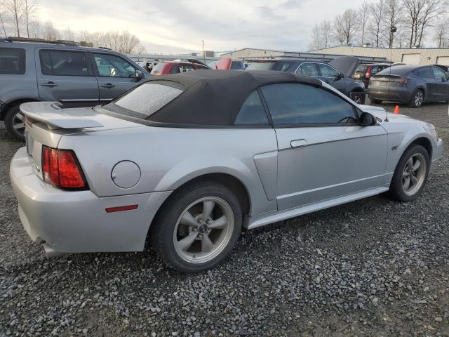 FORD MUSTANG GT 2002 silver  gas 1FAFP45X42F172928 photo #4