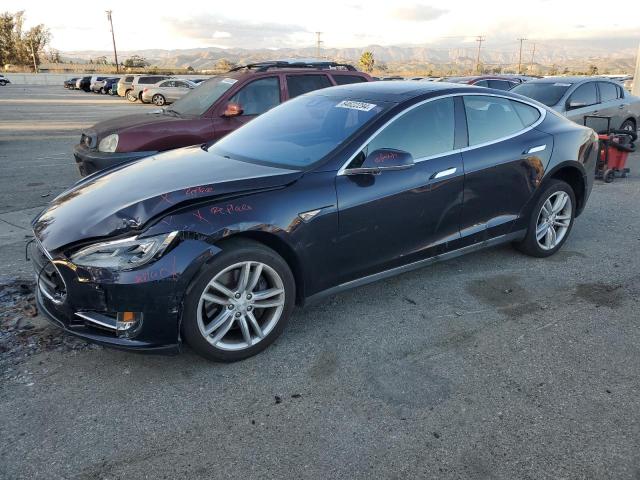 TESLA MODEL S 85 2015 blue  electric 5YJSA1H13FFP78490 photo #1