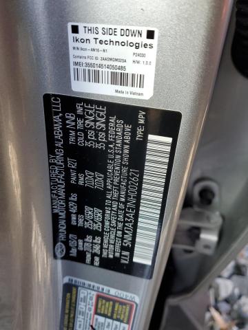 2022 HYUNDAI TUCSON SE - 5NMJA3AE1NH002621