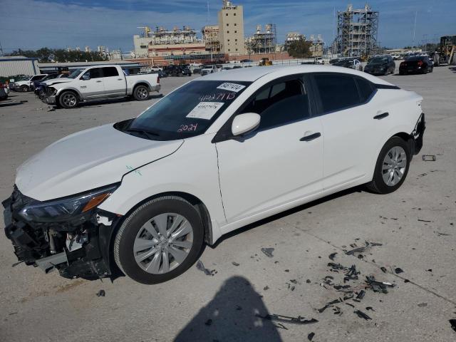 NISSAN SENTRA S 2024 white  gas 3N1AB8BV0RY358842 photo #1