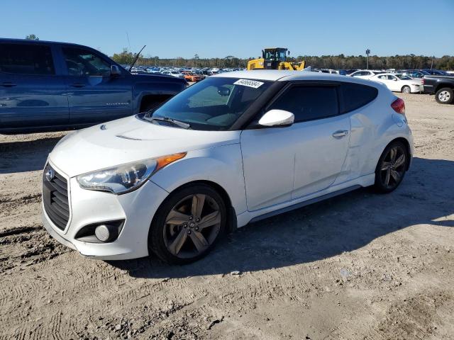 HYUNDAI VELOSTER T 2014 white  gas KMHTC6AE1EU190453 photo #1