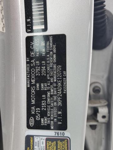 2019 KIA FORTE FE - 3KPF24AD9KE120709