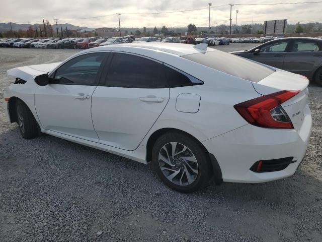 HONDA CIVIC EX 2018 white  gas 2HGFC2F71JH536262 photo #3