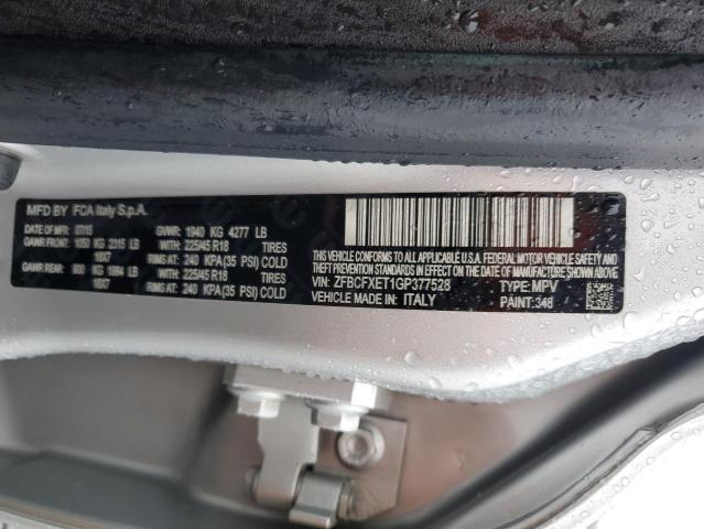 2016 FIAT 500X TREKK ZFBCFXET1GP377528