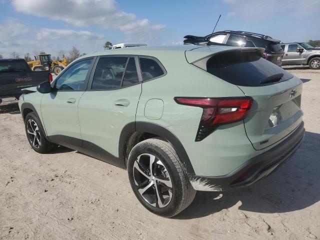 CHEVROLET TRAX 1RS 2024 green  gas KL77LGE22RC162312 photo #3