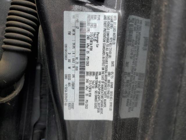 2015 FORD FOCUS SE - 1FADP3K29FL307208
