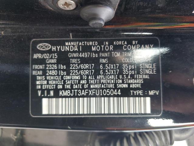 VIN KM8JT3AFXFU105044 2015 HYUNDAI TUCSON no.13