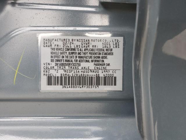 2024 NISSAN SENTRA SR - 3N1AB8DV6RY303759
