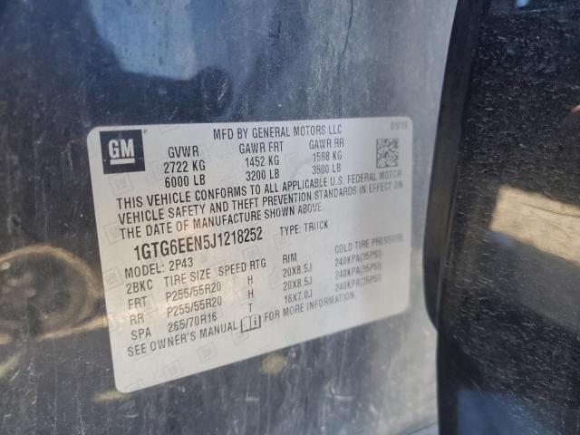 2018 GMC CANYON DEN 1GTG6EEN5J1218252