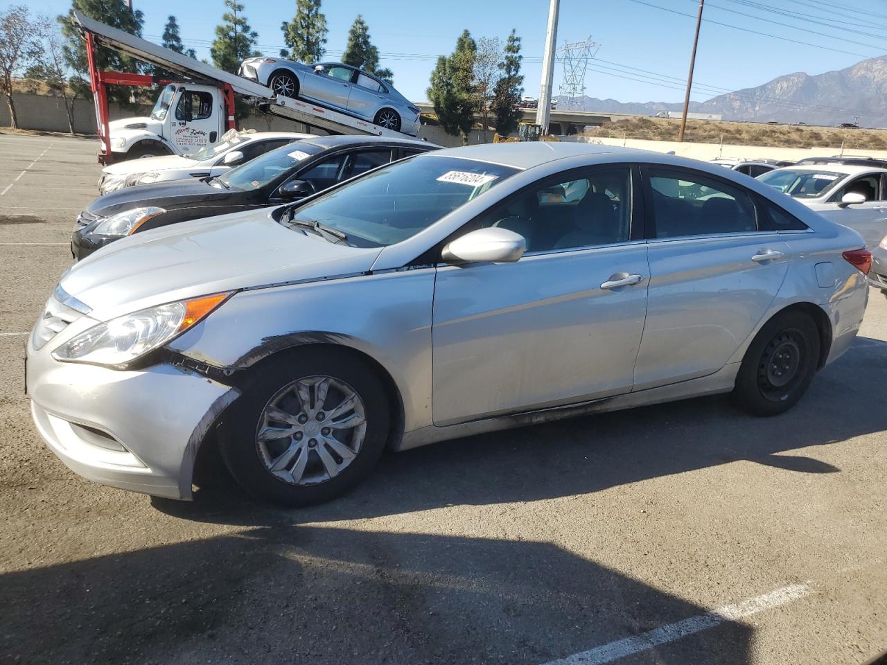 Lot #3034349098 2011 HYUNDAI SONATA GLS