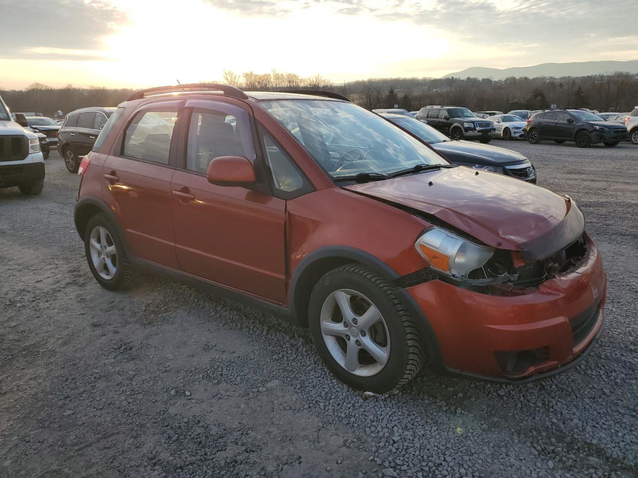 Lot #3037242503 2008 SUZUKI SX4 BASE