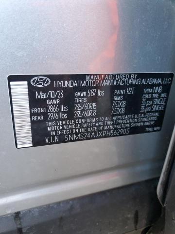 VIN 5NMS24AJXPH562905 2023 HYUNDAI SANTA FE no.13