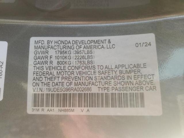 2024 ACURA INTEGRA TY 19UDE5G96RA002686