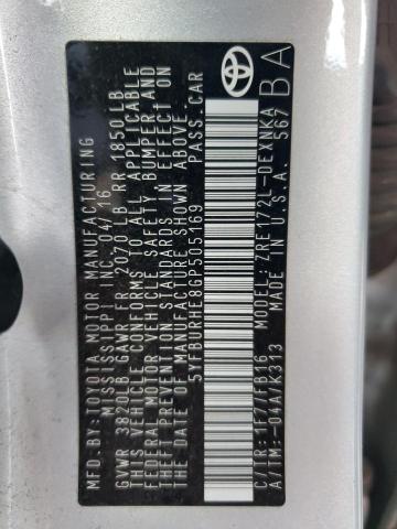 2016 TOYOTA COROLLA L - 5YFBURHE8GP505169