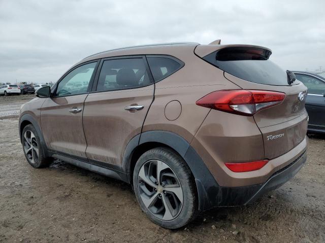 HYUNDAI TUCSON LIM 2016 brown 4dr spor gas KM8J3CA28GU210583 photo #3