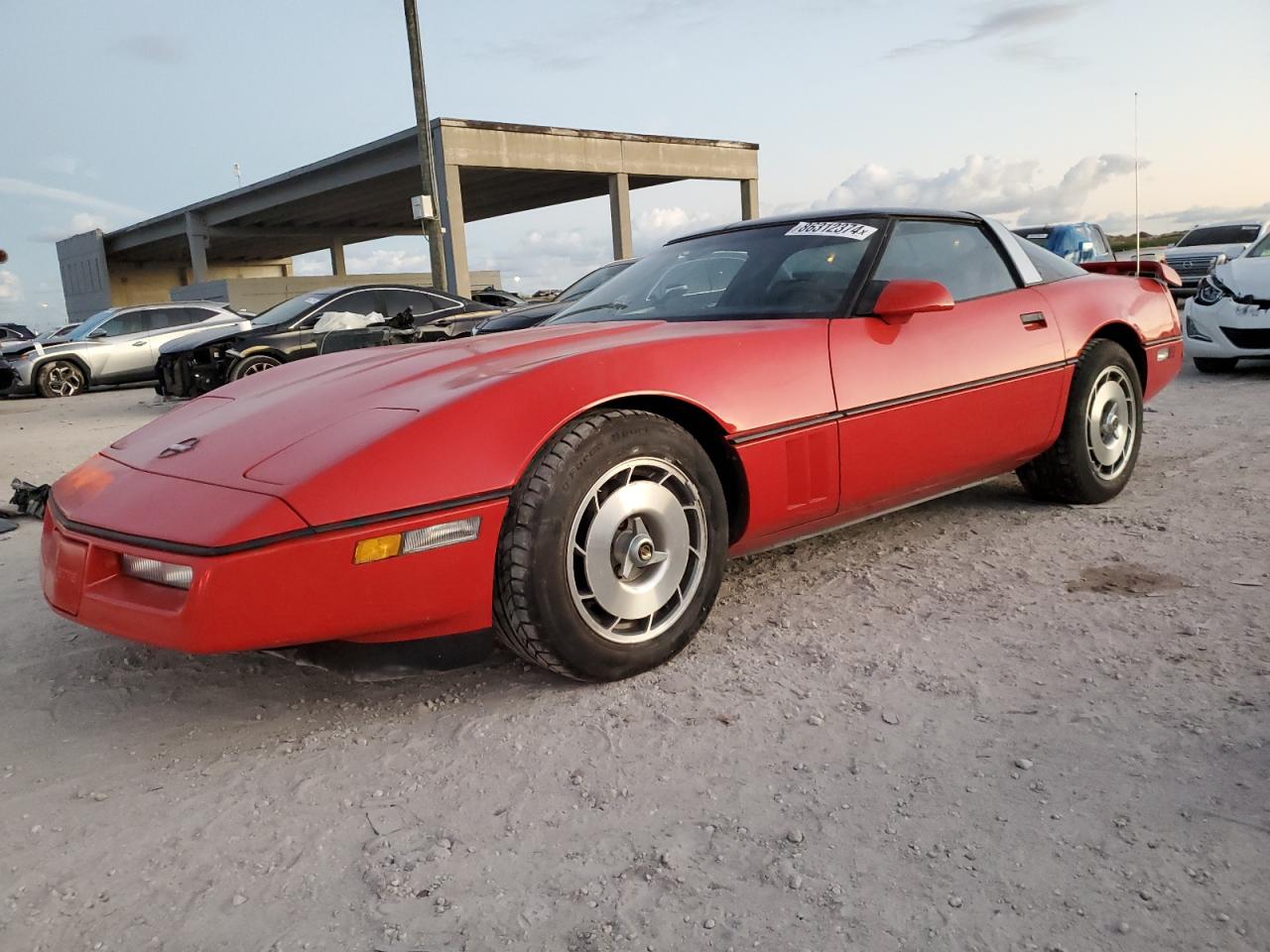 Lot #3034328076 1987 CHEVROLET CORVETTE