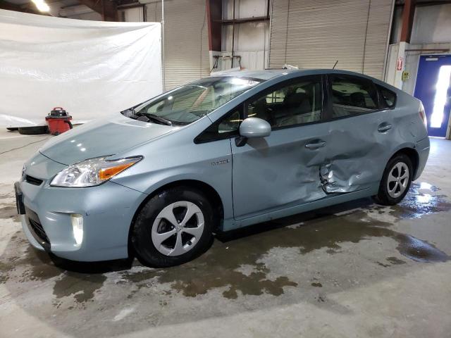 TOYOTA PRIUS 2015 teal  hybrid engine JTDKN3DU4F1893625 photo #1