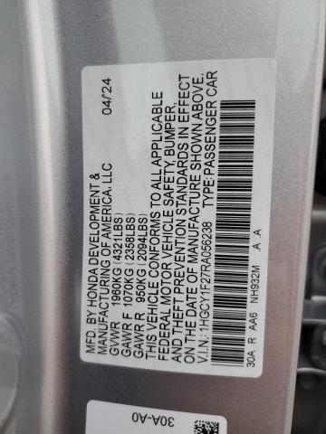 2024 HONDA ACCORD LX - 1HGCY1F27RA056238