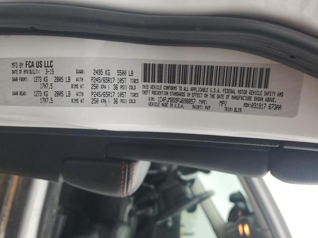 2015 JEEP CHEROKEE T - 1C4PJMBS9FW698857