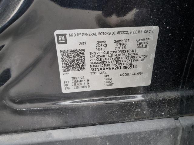 2019 CHEVROLET EQUINOX LS - 3GNAXHEV2KL396514