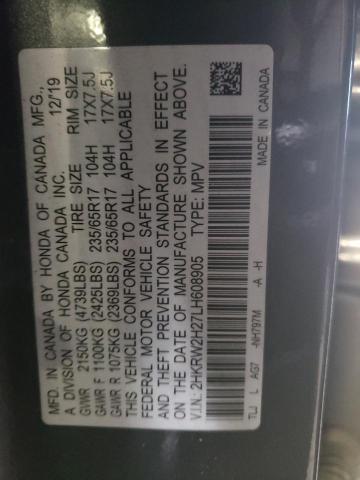 2020 HONDA CR-V LX - 2HKRW2H27LH608905