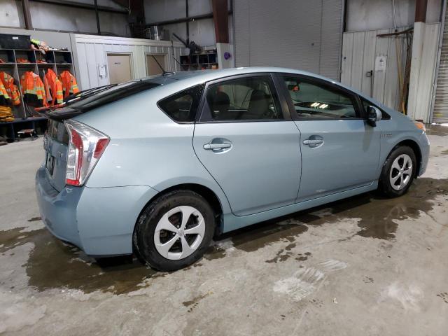 TOYOTA PRIUS 2015 teal  hybrid engine JTDKN3DU4F1893625 photo #4