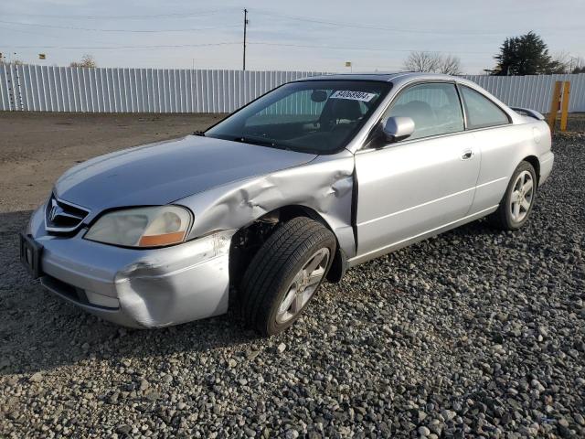 ACURA 3.2CL TYPE 2001 silver  gas 19UYA42631A022614 photo #1