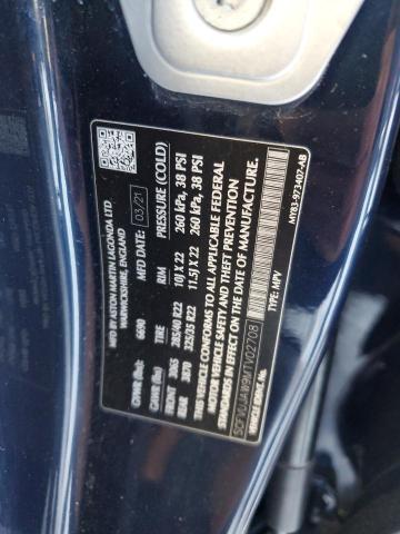 2021 ASTON MARTIN DBX - SCFVUJAW9MTV02708