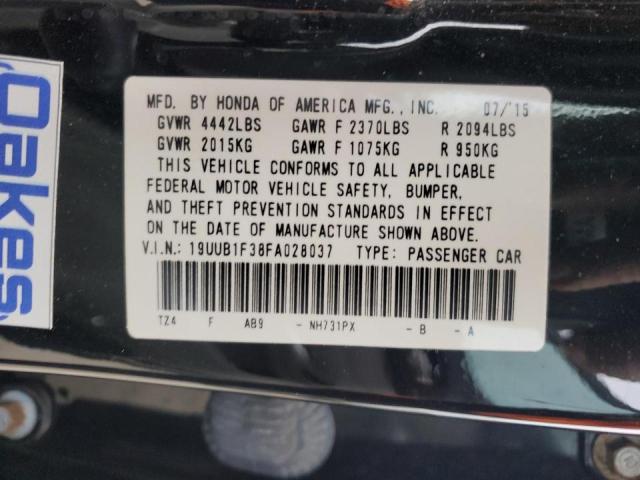 2015 ACURA TLX - 19UUB1F38FA028037