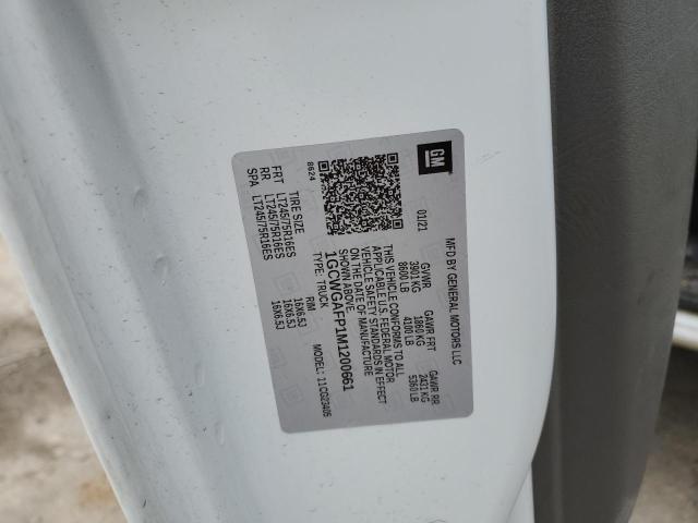 2021 CHEVROLET EXPRESS G2 - 1GCWGAFP1M1200661