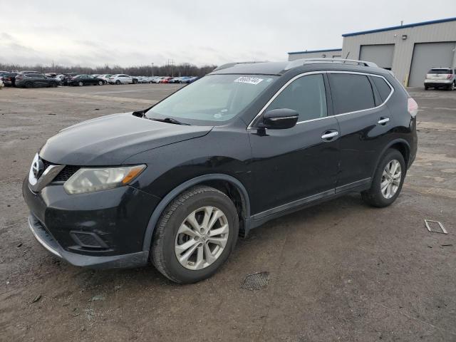 NISSAN ROGUE S 2014 black  gas 5N1AT2MT0EC807468 photo #1