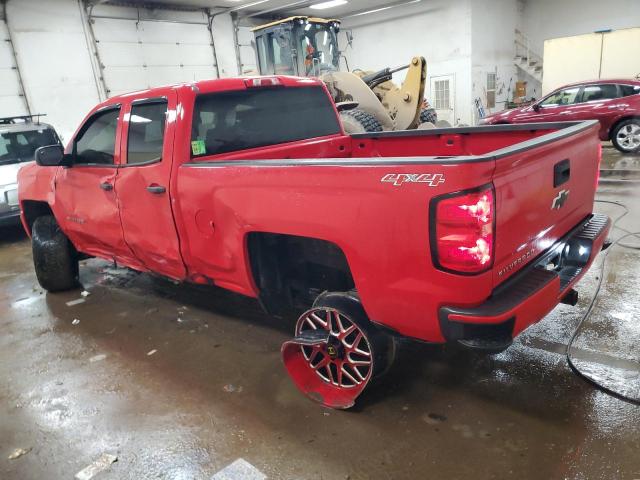 CHEVROLET SILVERADO 2016 red  gas 1GCVKPEC5GZ350418 photo #3