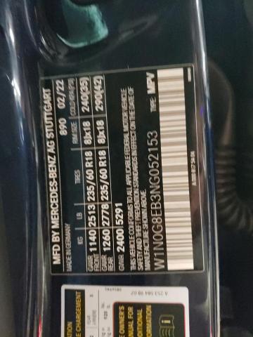 2022 MERCEDES-BENZ GLC 300 4M - W1N0G8EB3NG052153
