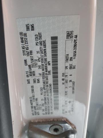 2016 FORD ESCAPE SE - 1FMCU9G97GUB06390