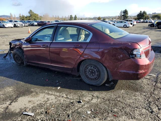 HONDA ACCORD LX 2012 burgundy  gas 1HGCP2F39CA231436 photo #3