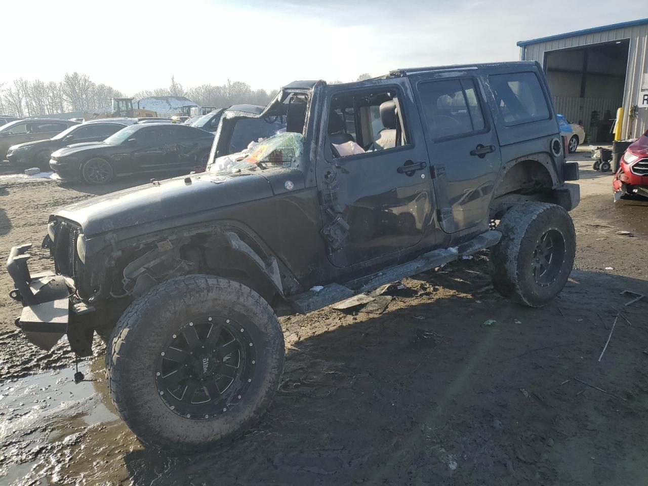  Salvage Jeep Wrangler