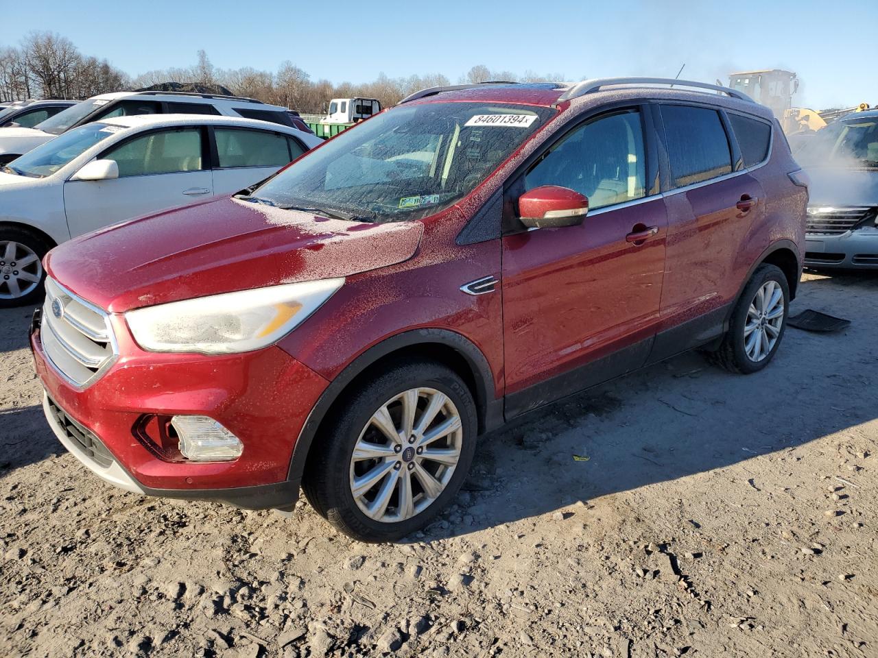 Lot #3044484762 2017 FORD ESCAPE TIT