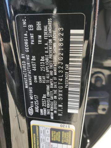 VIN 5XXGT4L32JG218623 2018 KIA OPTIMA no.13