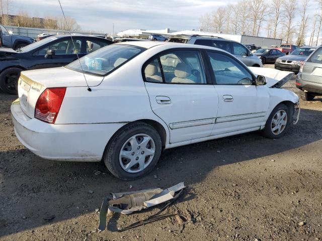 HYUNDAI ELANTRA GL 2005 white  gas KMHDN46D65U193478 photo #4