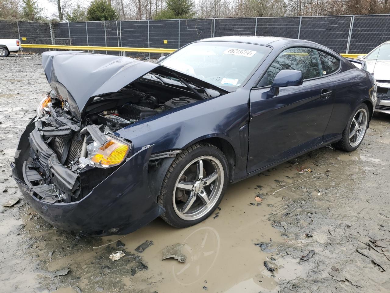 Lot #3030415474 2004 HYUNDAI TIBURON GT