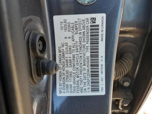 2020 HONDA CIVIC SPOR - 2HGFC2E84LH509280