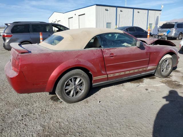 FORD MUSTANG 2005 red converti gas 1ZVFT84N955197585 photo #4