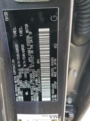 2023 TOYOTA 4RUNNER LI JTEKU5JR6P6121092