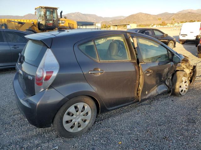 TOYOTA PRIUS C 2013 gray  hybrid engine JTDKDTB38D1543361 photo #4