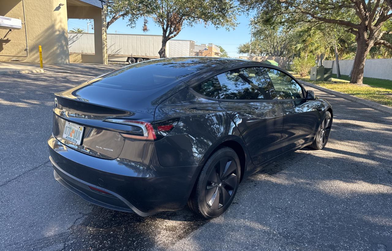 Lot #3022310658 2024 TESLA MODEL 3