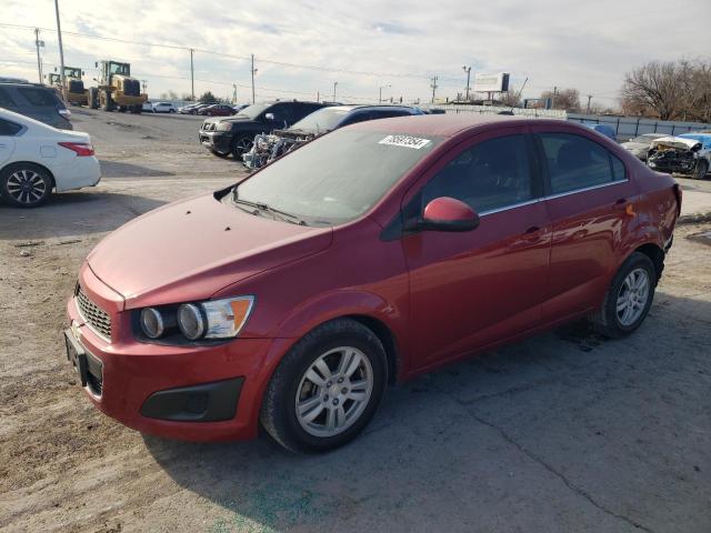 CHEVROLET SONIC LT 2016 red  gas 1G1JC5SH3G4127820 photo #1