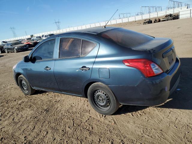 NISSAN VERSA S 2015 blue  gas 3N1CN7AP7FL924596 photo #3