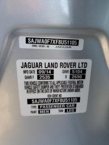 2015 JAGUAR XF 3.0 SPO - SAJWA0F7XF8U51105