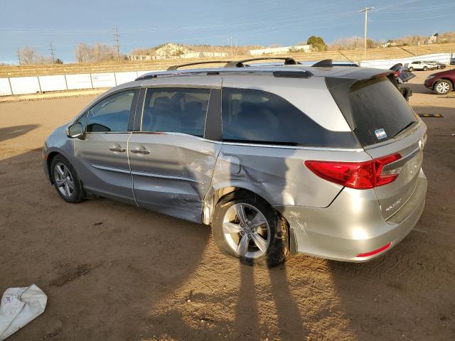 HONDA ODYSSEY EX 2018 silver  gas 5FNRL6H75JB043237 photo #3